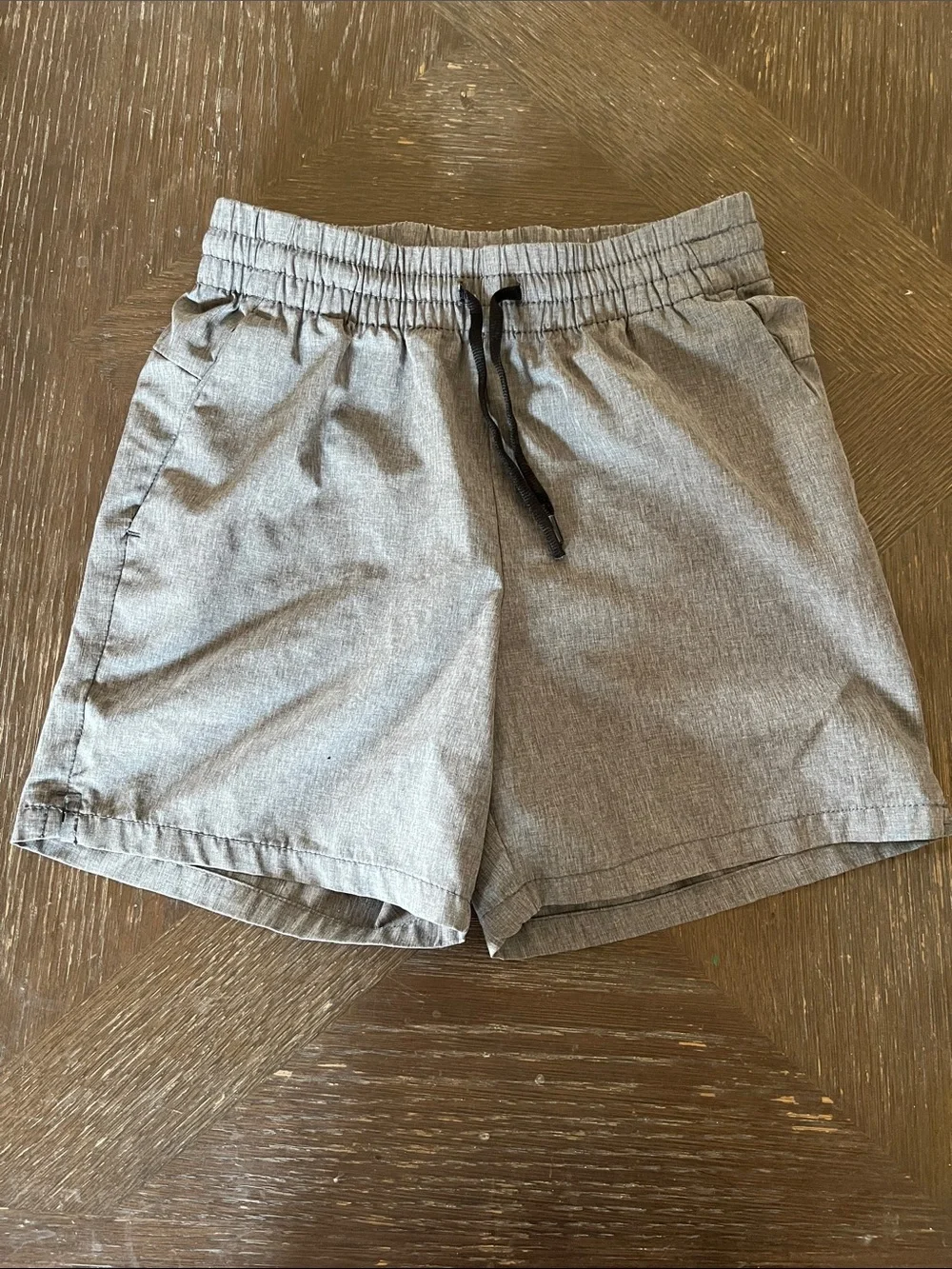 Old Navy Gray Elastic-Waist Kids Shorts